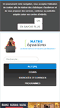 Mobile Screenshot of maths-equations.com